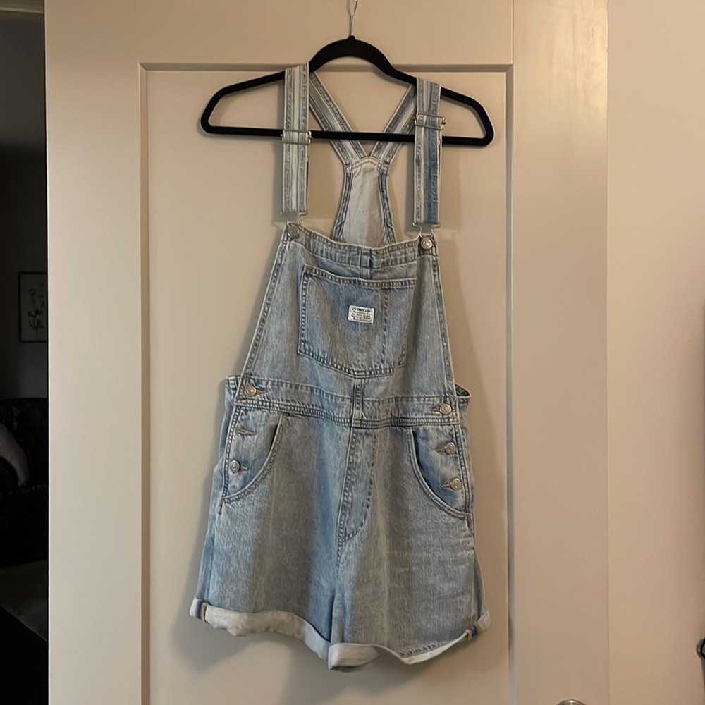 Levi Overall Shorts